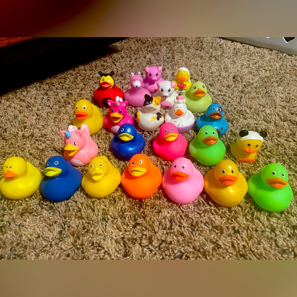 23 Rubber Ducks
